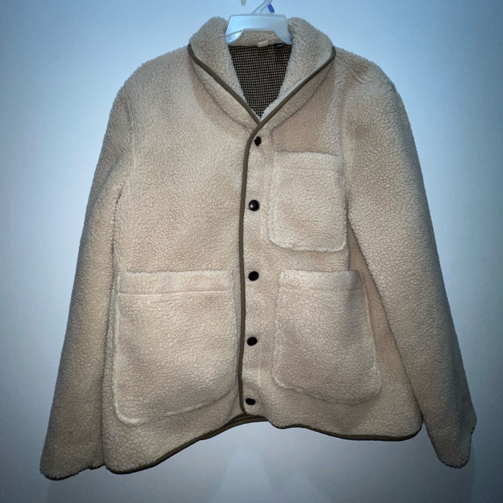 Ted Baker LONDON Activist Reversible Borg Jacket